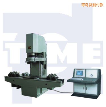 青島微機屏顯液壓式板彈簧壓力試驗機